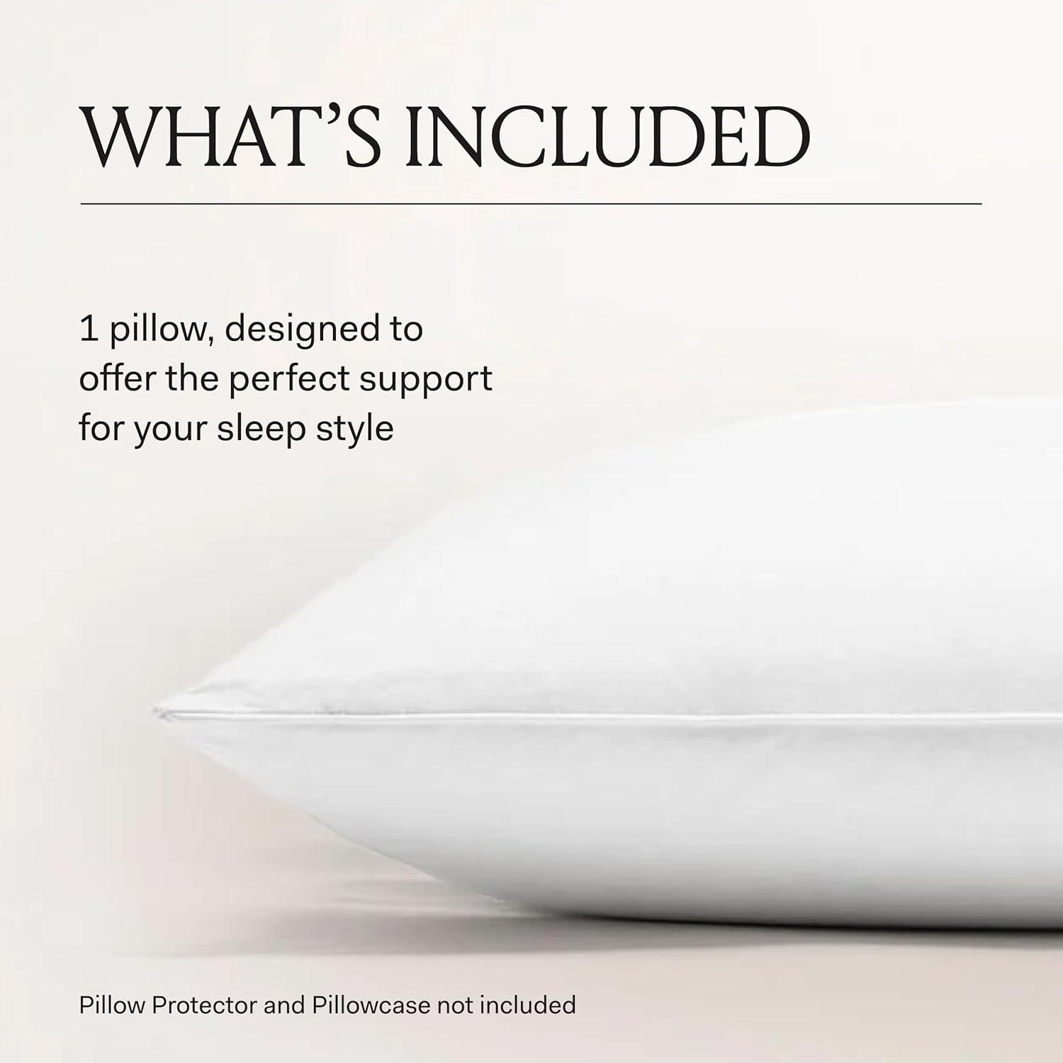 imageBOLL ampamp BRANCH Down Chamber Pillow Medium Standard Naturally Cooling Shell Premium Comfort Superior Support CrueltyFree IDS Certified DownStandard Soft Density