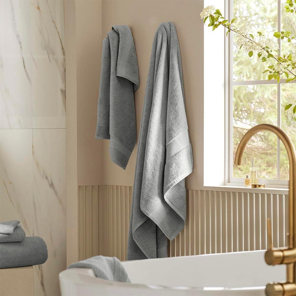 imageBOLL ampamp BRANCH Plush Bath Towel Set Holly 6 Piece Includes 2 Bath Towels 2 Hand Towels ampamp 2 Washcloths 100 Organic Cotton Ultra Soft ampamp Luxurious Quick AbsorbingShore