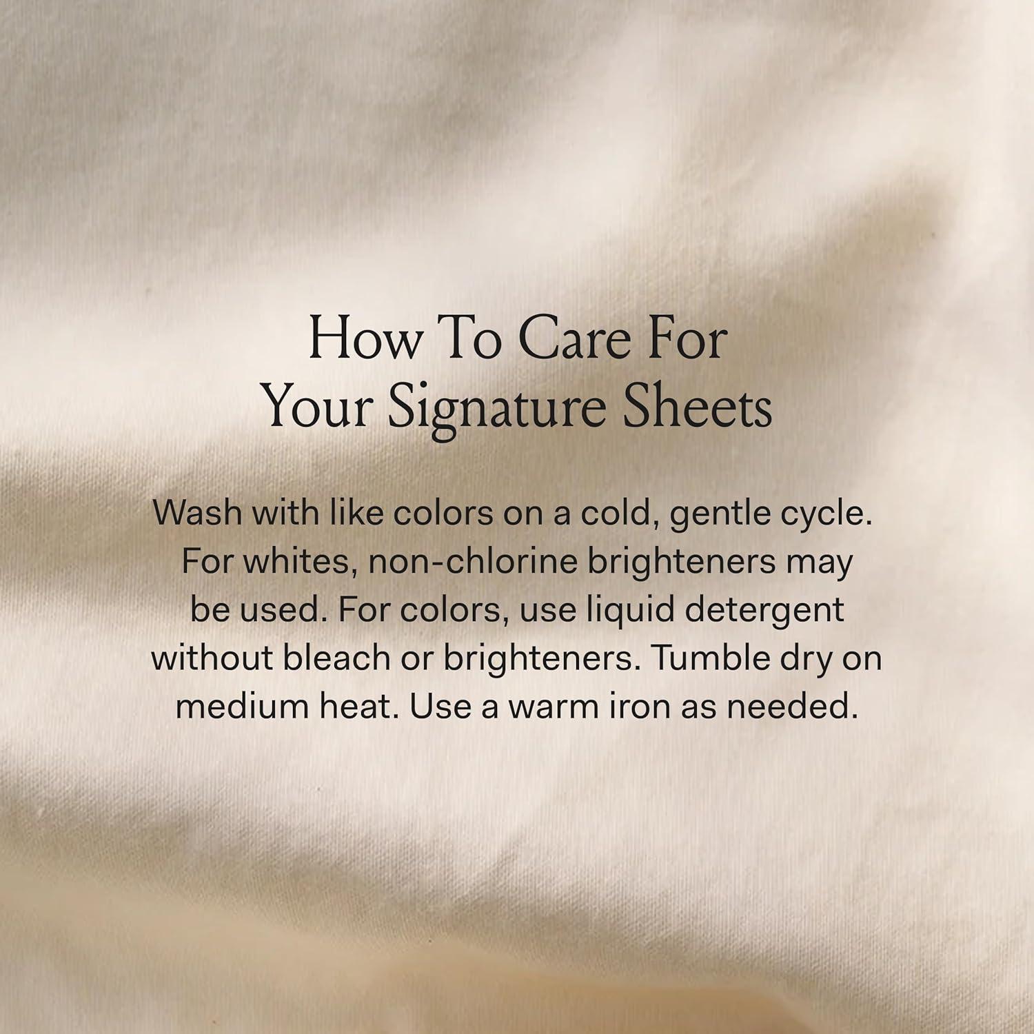 imageBOLL ampamp BRANCH Signature Hemmed Sheet Set Twin Pewter Luxury 100 Organic Cotton Includes 1 Flat 1 Fitted 2 Pillowcases Buttery SoftJuniper