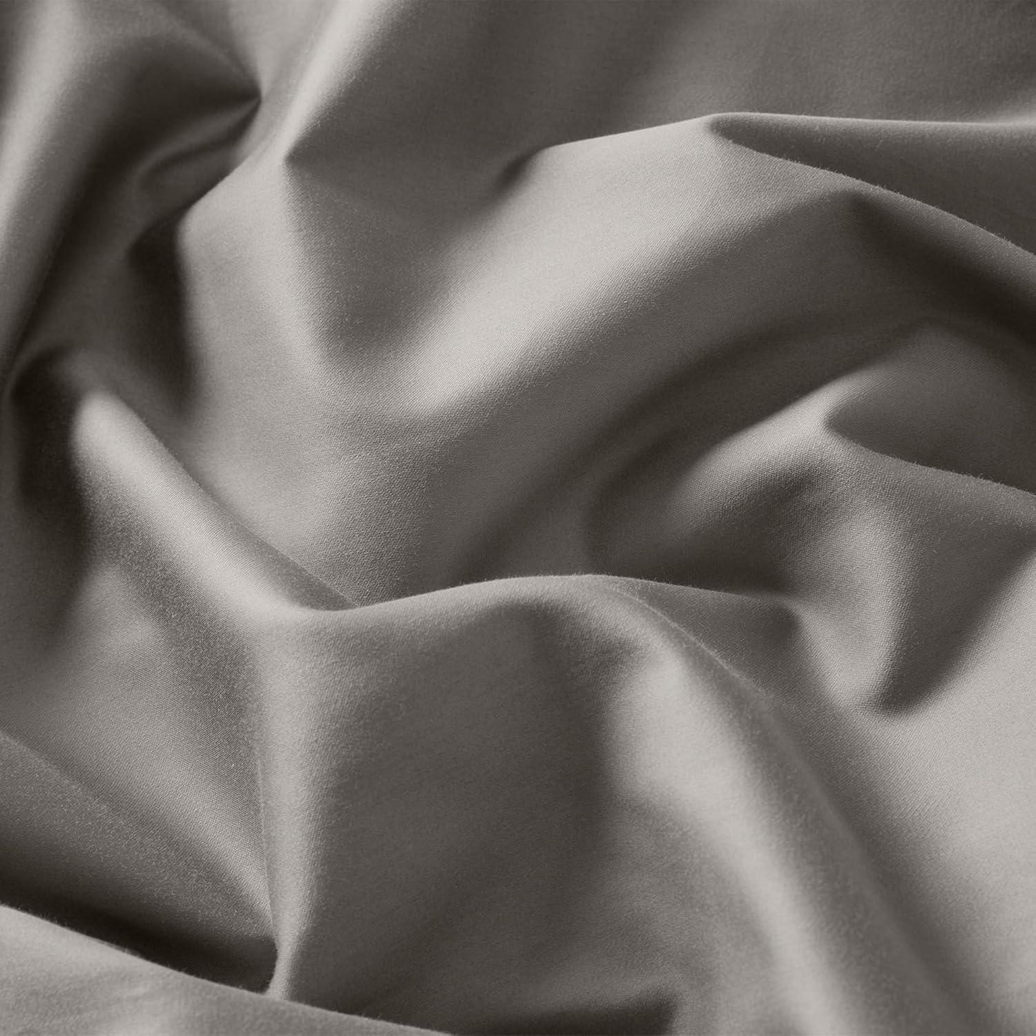 imageBoll ampamp Branch Signature Hemmed Fitted Sheet King White 100 Organic Cotton 1 Fitted Sheet OnlyStone