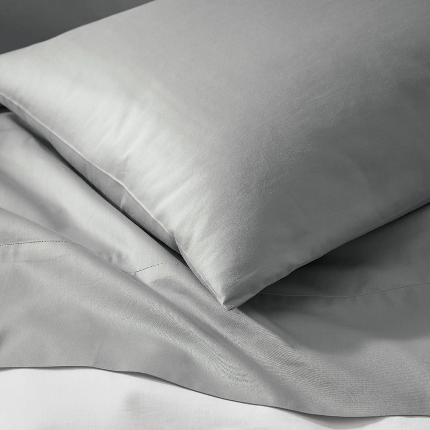 imageBoll ampamp Branch Signature Hemmed Flat Sheet King White 100 Organic Cotton 1 Flat Sheet OnlyShore