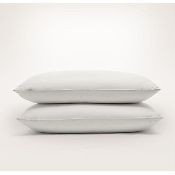 imageBOLL ampamp BRANCH Pillow Starter Bundle  2 Down Alternative Pillows  Includes 1 Medium ampamp 1 Soft Density Pillow  Standard Size  Allergen Friendly