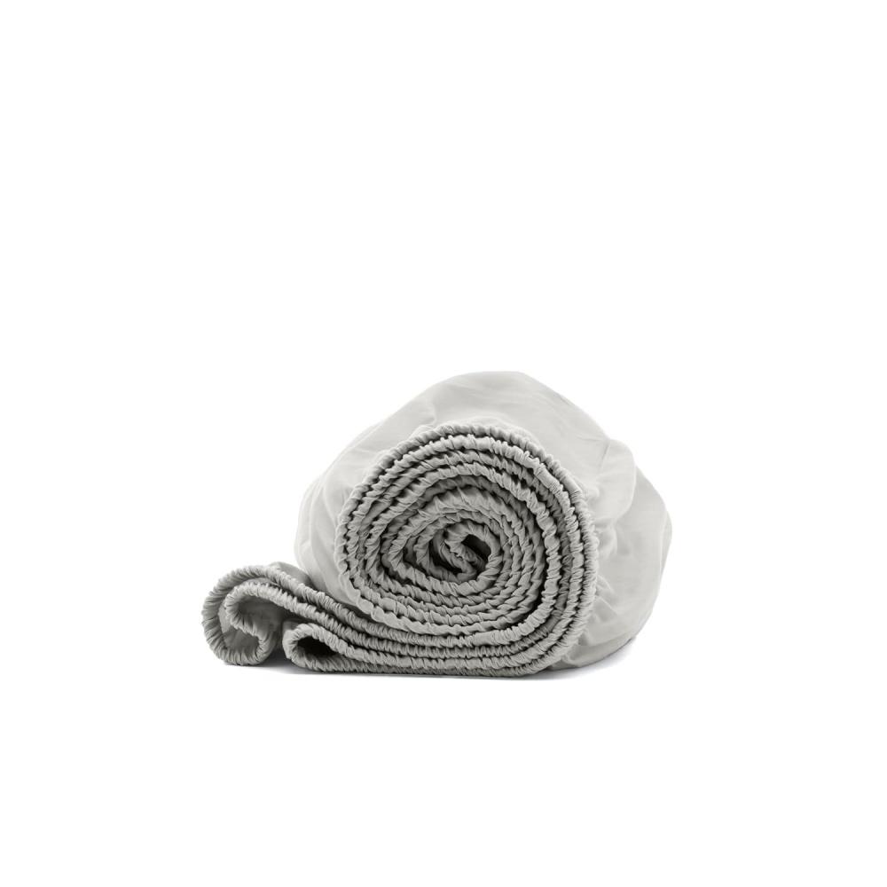 imageBoll ampamp Branch Signature Hemmed Fitted Baby Crib Sheet for Boys and Girls  One Size Natural  ToxinFree Soft 100 Organic Cotton  TopStitched Elastic Band Secure Fit for Standard CribsMist