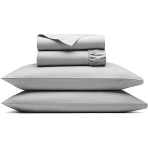 BOLL & BRANCH Flannel Sheet Set – Queen, Cream – Luxury 100% Organic Cotton – Includes 1 Flat, 1 Fitted, 2 Pillowcases – Velvety Soft, Warm & Breathable(Shore)