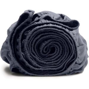 Boll & Branch Signature Hemmed Fitted Sheet – King, White – 100% Organic Cotton – 1 Fitted Sheet Only(Mineral)