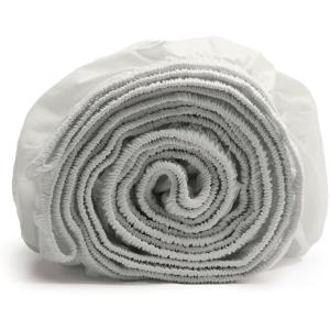 Boll & Branch Signature Hemmed Fitted Sheet – King, White – 100% Organic Cotton – 1 Fitted Sheet Only(Mist)