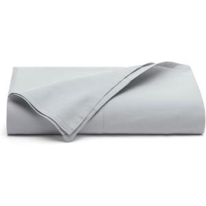 Boll & Branch Signature Hemmed Flat Sheet – King, White – 100% Organic Cotton – 1 Flat Sheet Only(Shore)