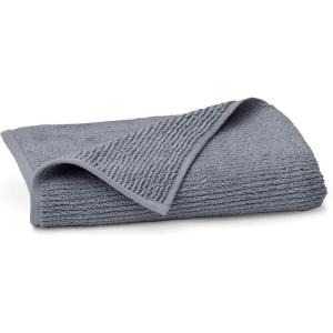 BOLL & BRANCH Turkish Ribbed Bath Towel – White – 100% Organic Turkish Cotton – Soft Absorbent Quick Dry Luxury Spa Bath Towel with Ribbed Texture – Durable Sustainable Comfort(Mineral)