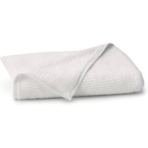 BOLL & BRANCH Turkish Ribbed Bath Towel – White – 100% Organic Turkish Cotton – Soft Absorbent Quick Dry Luxury Spa Bath Towel with Ribbed Texture – Durable Sustainable Comfort(White)