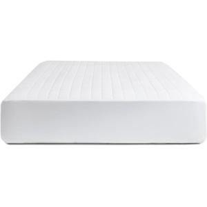Boll & Branch Mattress Protector – Queen Size, White Cover – 1 Fitted Protector Included -Padded Fill, Soft, and Breathable – Hypoallergenic and Safe for Sensitive Skin(Twin XL)